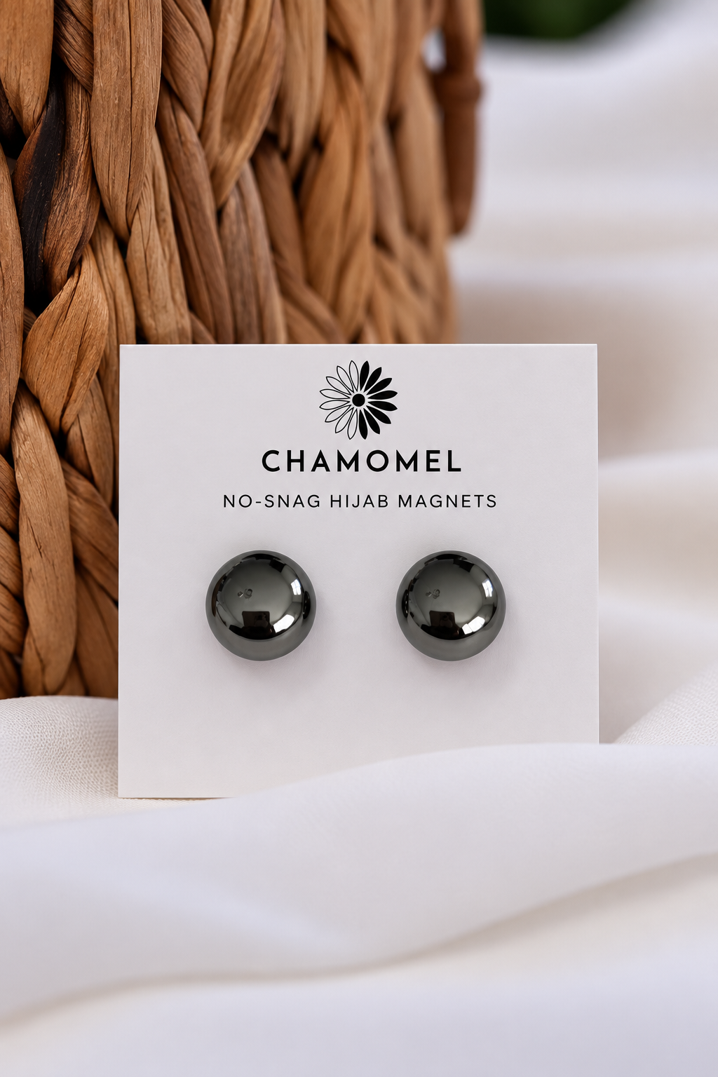 Magnetic Hijab Pins - metallic