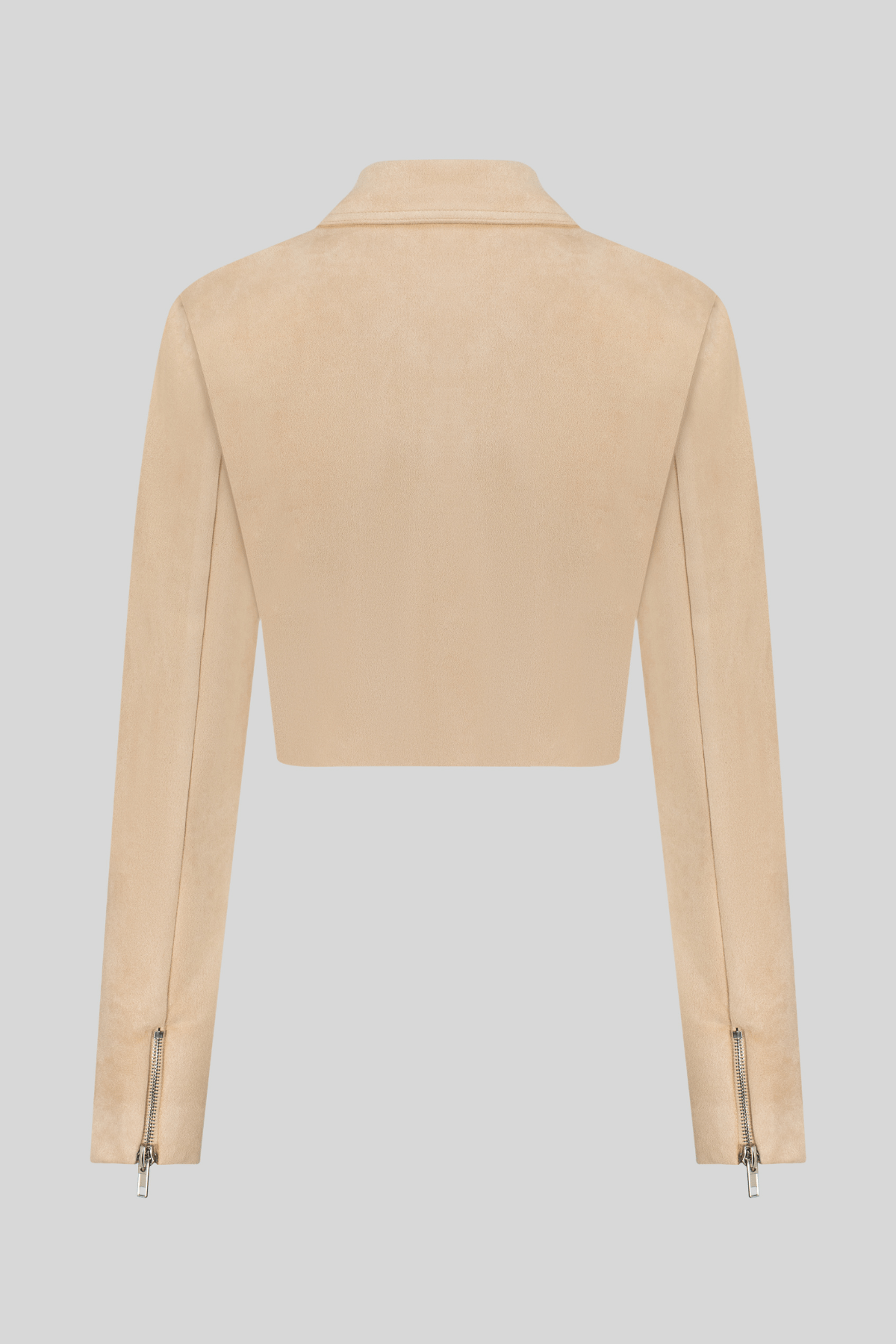Chamomel Coats & Jackets High Quality Suede Jacket - Beige